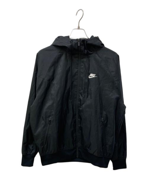 NIKE（ナイキ）NIKE (ナイキ) ナイロンジャケット ブラック サイズ:Mの古着・服飾アイテム