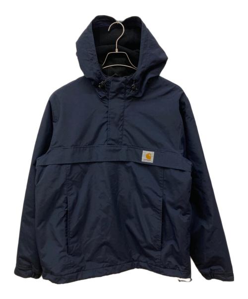 CarHartt（カーハート）CarHartt (カーハート) NIMBUS PULLOVER/アノラックパーカー ネイビー サイズ:Mの古着・服飾アイテム