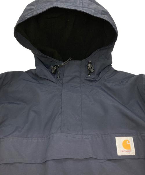 CarHartt（カーハート）CarHartt (カーハート) NIMBUS PULLOVER/アノラックパーカー ネイビー サイズ:Mの古着・服飾アイテム
