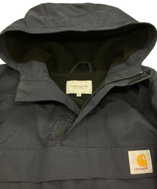 CarHartt（カーハート）CarHartt (カーハート) NIMBUS PULLOVER/アノラックパーカー ネイビー サイズ:Mの古着・服飾アイテム