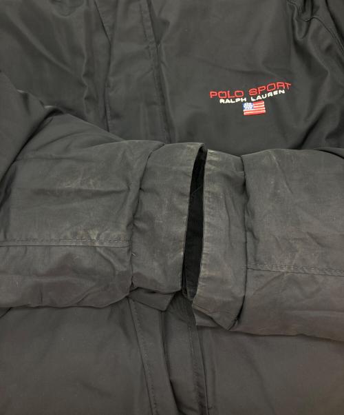 POLO SPORT（ポロスポーツ）POLO SPORT (ポロスポーツ) ダウンジャケット ブラック サイズ:Sの古着・服飾アイテム