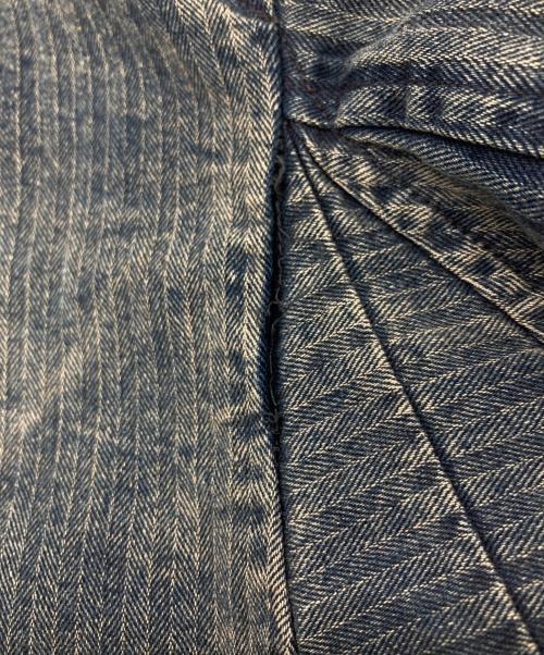 RRL（ダブルアールエル）RRL (ダブルアールエル) COTTON FLIGHT JACKET/ヒッコリーデニムブルゾン インディゴ サイズ:Sの古着・服飾アイテム