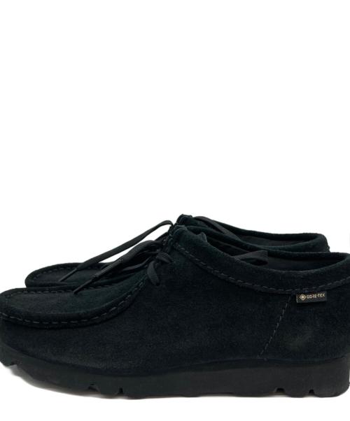 CLARKS（クラークス）CLARKS (クラークス) ワラビー/モカシンシューズ ブラック サイズ:25.5の古着・服飾アイテム