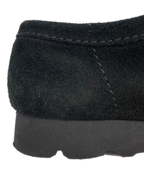 CLARKS（クラークス）CLARKS (クラークス) ワラビー/モカシンシューズ ブラック サイズ:25.5の古着・服飾アイテム