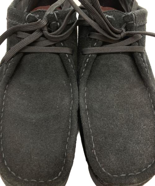 CLARKS（クラークス）CLARKS (クラークス) ワラビー/モカシンシューズ ブラック サイズ:25.5の古着・服飾アイテム