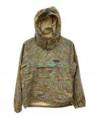 Patagoniaパタゴニア）の古着「ファンホッガーズ・アノラックパーカー」｜オレンジ×グリーン