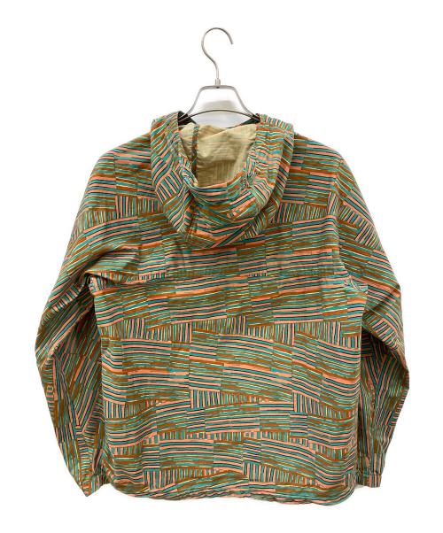 Patagonia（パタゴニア）Patagonia (パタゴニア) ファンホッガーズ・アノラックパーカー オレンジ×グリーン サイズ:XSの古着・服飾アイテム