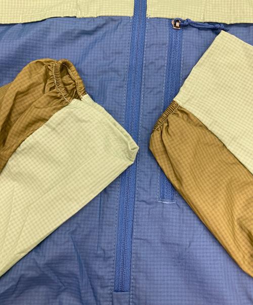 Patagonia（パタゴニア）Patagonia (パタゴニア) フーディニ スタッシュ/ハーフジッププルオーバー ブルー×グリーン サイズ:XSの古着・服飾アイテム