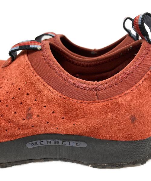MERRELL（メレル）MERRELL (メレル) モックシューズ レッド サイズ:38の古着・服飾アイテム