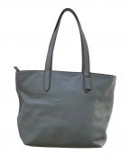 COACHコーチ）の古着「レザートートバッグ」｜グレー