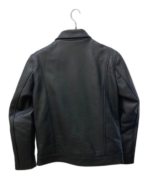 Liugoo Leathers（リューグーレザーズ）LIUGOO LEATHERS (リューグーレザーズ) レザーライダースジャケット ブラック サイズ:Lの古着・服飾アイテム