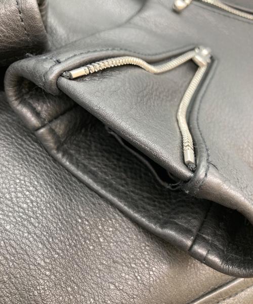 Liugoo Leathers（リューグーレザーズ）LIUGOO LEATHERS (リューグーレザーズ) レザーライダースジャケット ブラック サイズ:Lの古着・服飾アイテム