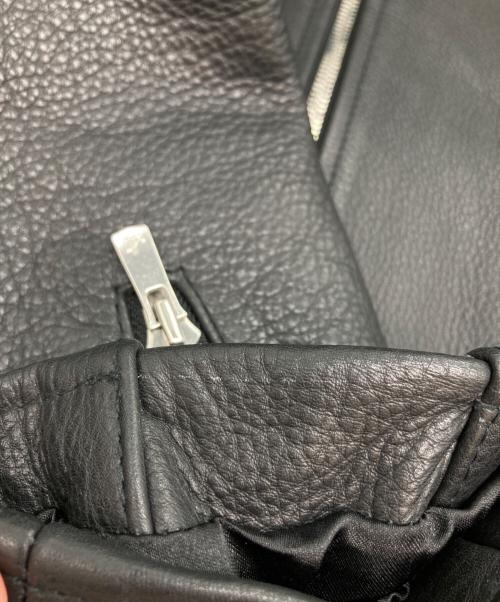 Liugoo Leathers（リューグーレザーズ）LIUGOO LEATHERS (リューグーレザーズ) レザーライダースジャケット ブラック サイズ:Lの古着・服飾アイテム