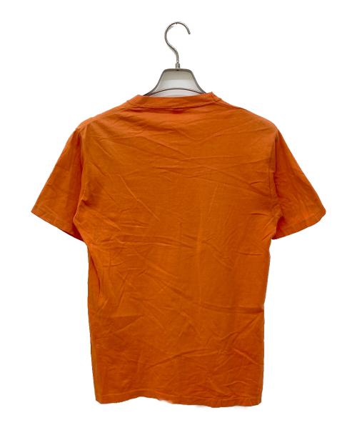 velva sheen（ベルバシーン）velva sheen (ベルバシーン) プリントTシャツ オレンジ サイズ:Lの古着・服飾アイテム