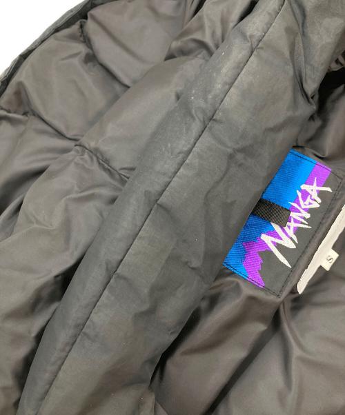 NANGA（ナンガ）NANGA (ナンガ) MANUAL ALPHABET (マニュアル アルファベット) ダウンジャケット ブラック サイズ:Sの古着・服飾アイテム