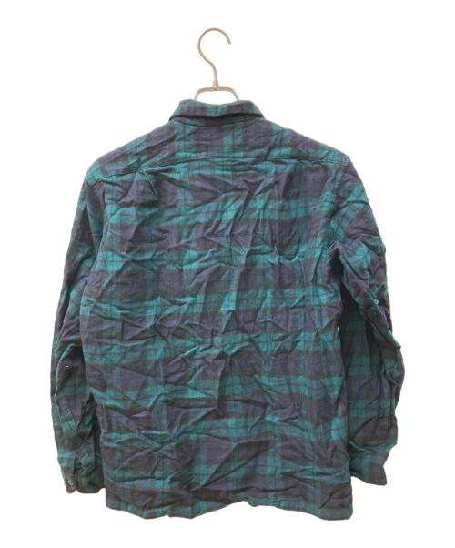 PENDLETON（ペンドルトン）PENDLETON (ペンドルトン) チェックネルシャツ グリーン×ネイビー サイズ:Ⅿの古着・服飾アイテム