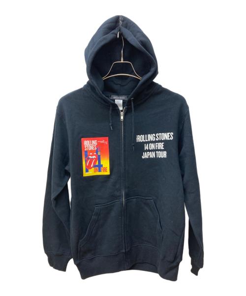 KING of rock（キング オブ ロック）KING of rock (キング オブ ロック) クルーパーカー ブラック サイズ:Lの古着・服飾アイテム