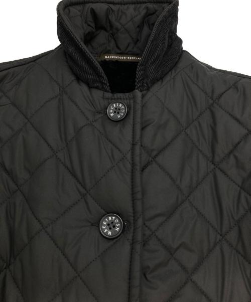 MACKINTOSH（マッキントッシュ）MACKINTOSH (マッキントッシュ) 裏ボアキルティングコート ブラック サイズ:38の古着・服飾アイテム