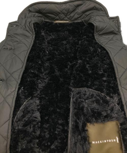 MACKINTOSH（マッキントッシュ）MACKINTOSH (マッキントッシュ) 裏ボアキルティングコート ブラック サイズ:38の古着・服飾アイテム