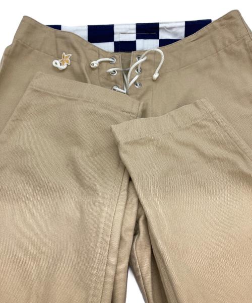 NALUTO TRUNKS（ナルトトランクス）NALUTO TRUNKS (ナルトトランクス) レースアップパンツ ベージュ サイズ:30の古着・服飾アイテム