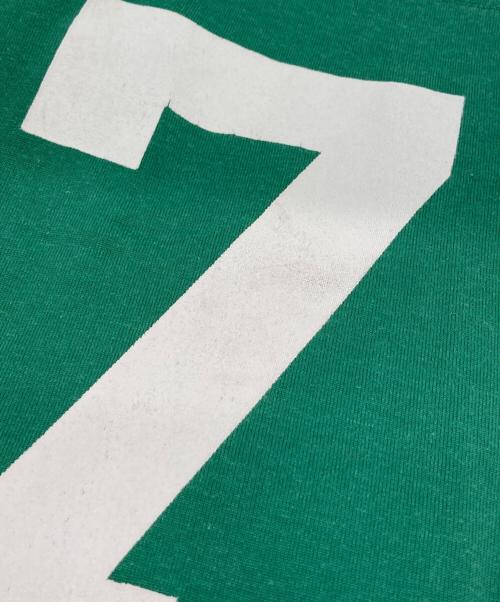 Hanes SPORT（ヘインズスポーツ）Hanes SPORT (ヘインズスポーツ) フットボールシャツ グリーン サイズ:Lの古着・服飾アイテム