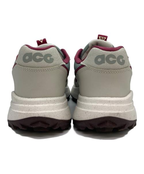 NIKE ACG（ナイキエーシージー）NIKE ACG (ナイキエーシージー) Lowcate グレー×グリーン サイズ:24.5の古着・服飾アイテム
