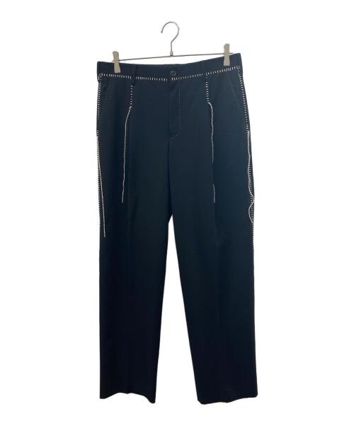 doublet（ダブレット）doublet (ダブレット) BIG STITCH TROUSERS/パンツ ブラック サイズ:Ⅿの古着・服飾アイテム