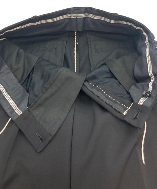 doublet（ダブレット）doublet (ダブレット) BIG STITCH TROUSERS/パンツ ブラック サイズ:Ⅿの古着・服飾アイテム