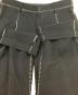 中古・古着 doublet (ダブレット) BIG STITCH TROUSERS/パンツ ブラック サイズ:Ⅿ：17000円