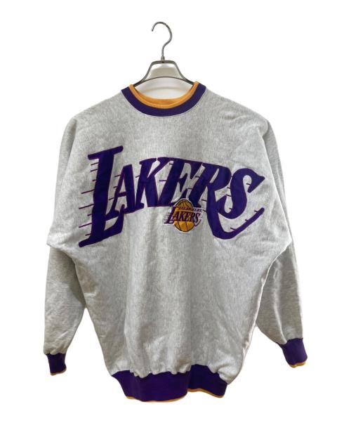 LEGENDS（レジェンズ）LEGENDS (レジェンズ) NBAワッペンスウェット グレー サイズ:XLの古着・服飾アイテム