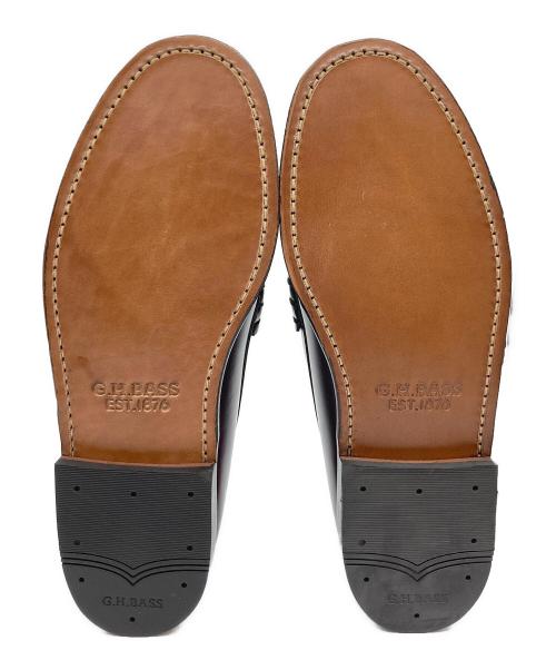 G.H.BASS（ジーエイチバス）G.H.BASS (ジーエイチバス) コインローファー バーガンディー サイズ:26の古着・服飾アイテム