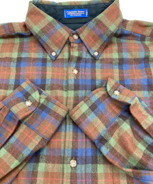 PENDLETON（ペンドルトン）PENDLETON (ペンドルトン) ウールチェックシャツ ブラウン サイズ:Lの古着・服飾アイテム