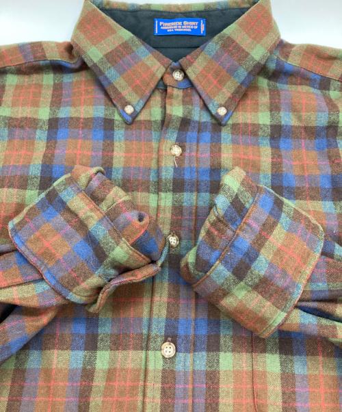 PENDLETON（ペンドルトン）PENDLETON (ペンドルトン) ウールチェックシャツ ブラウン サイズ:Lの古着・服飾アイテム