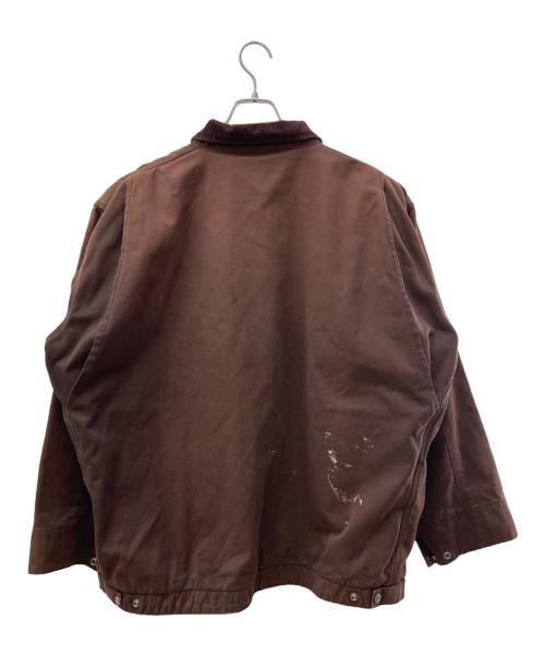 REAL WORK WEAR（リアルワークウェア）REAL WORK WEAR (リアルワークウェア) ダック地ワークジャケット ブラウン サイズ:不明の古着・服飾アイテム