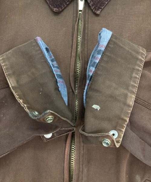 REAL WORK WEAR（リアルワークウェア）REAL WORK WEAR (リアルワークウェア) ダック地ワークジャケット ブラウン サイズ:不明の古着・服飾アイテム