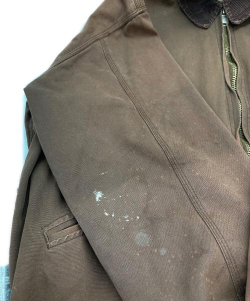 REAL WORK WEAR（リアルワークウェア）REAL WORK WEAR (リアルワークウェア) ダック地ワークジャケット ブラウン サイズ:不明の古着・服飾アイテム