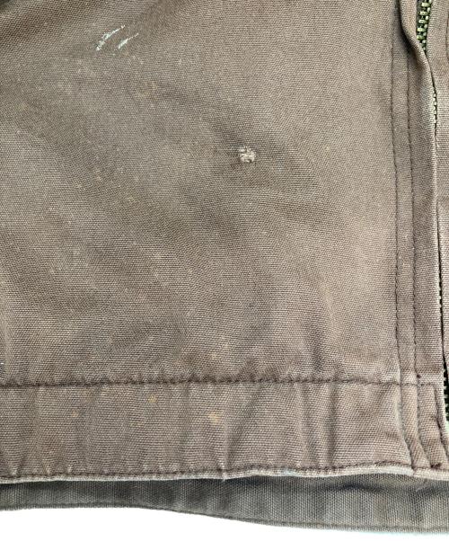 REAL WORK WEAR（リアルワークウェア）REAL WORK WEAR (リアルワークウェア) ダック地ワークジャケット ブラウン サイズ:不明の古着・服飾アイテム