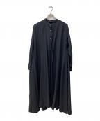 mizuiro-indミズイロインド）の古着「シャツワンピース」｜ブラック