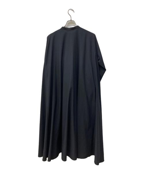 mizuiro-ind（ミズイロインド）mizuiro-ind (ミズイロインド) シャツワンピース ブラック サイズ:Freeの古着・服飾アイテム