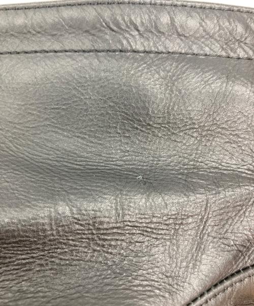 DIESEL（ディーゼル）DIESEL (ディーゼル) L-CALE/レザージャケット ブラック サイズ:Lの古着・服飾アイテム