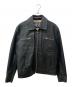 DIESEL（ディーゼル）の古着「L-CALE/レザージャケット」｜ブラック