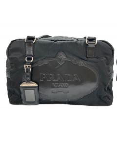 中古・古着通販】PRADA (プラダ) ナイロンウエストバッグ ブラック