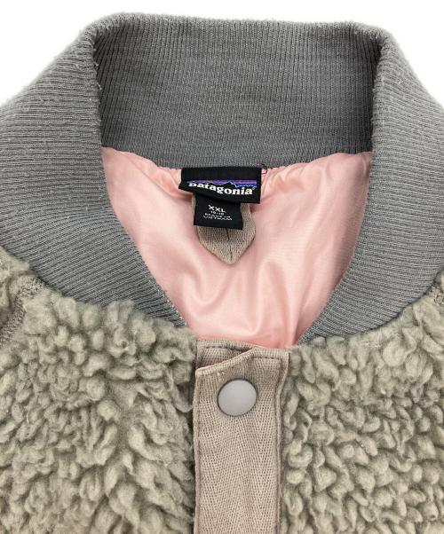 Patagonia（パタゴニア）Patagonia (パタゴニア) キッズ・レトロX・ボマー・ジャケット/ボアジャケット グレー サイズ:XXLの古着・服飾アイテム