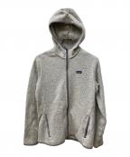 Patagoniaパタゴニア）の古着「ベターセーターフーディ/フリースジャケット」｜グレー