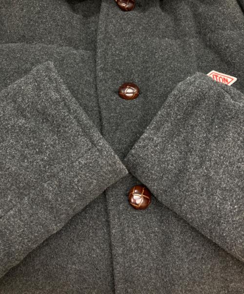 DANTON（ダントン）DANTON (ダントン) BEAMS (ビームス) ウールモッサダウンジャケット グレー サイズ:42の古着・服飾アイテム