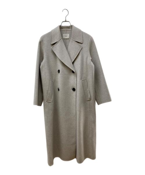 IENA（イエナ）IENA (イエナ) カシミヤブレンドダブルチェスターコート グレー サイズ:Sの古着・服飾アイテム