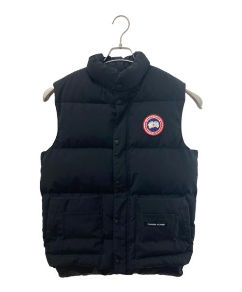 CANADA GOOSE（カナダグース）CANADA GOOSE (カナダグース) FREESTYLE VEST/ダウンベスト ブラック サイズ:Sの古着・服飾アイテム