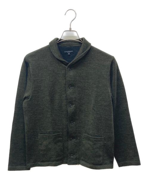 Engineered Garments（エンジニアドガーメンツ）Engineered Garments (エンジニアドガーメンツ) ショールカラーカーディガン カーキ サイズ:Ⅿの古着・服飾アイテム