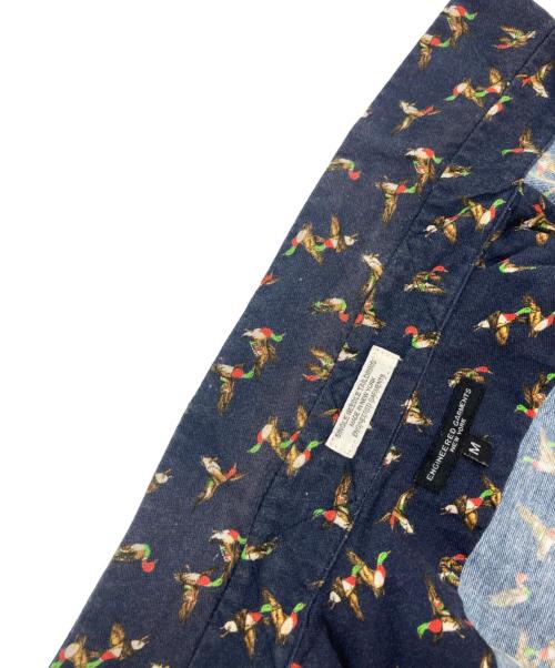 Engineered Garments（エンジニアドガーメンツ）Engineered Garments (エンジニアドガーメンツ) 総柄シャツ ネイビー サイズ:Ⅿの古着・服飾アイテム