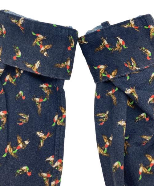 Engineered Garments（エンジニアドガーメンツ）Engineered Garments (エンジニアドガーメンツ) 総柄シャツ ネイビー サイズ:Ⅿの古着・服飾アイテム